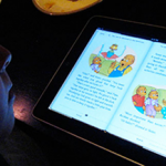 Kid and iPad